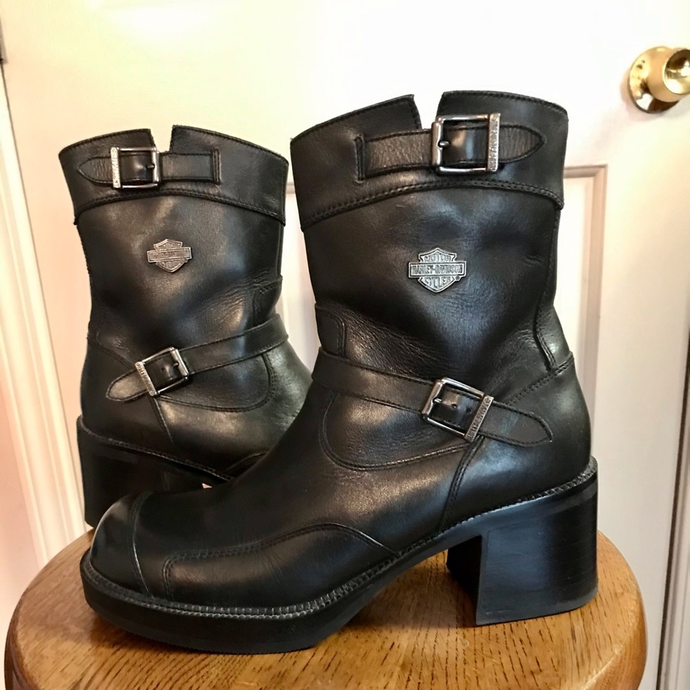 Harley Davidson women’s leather boots